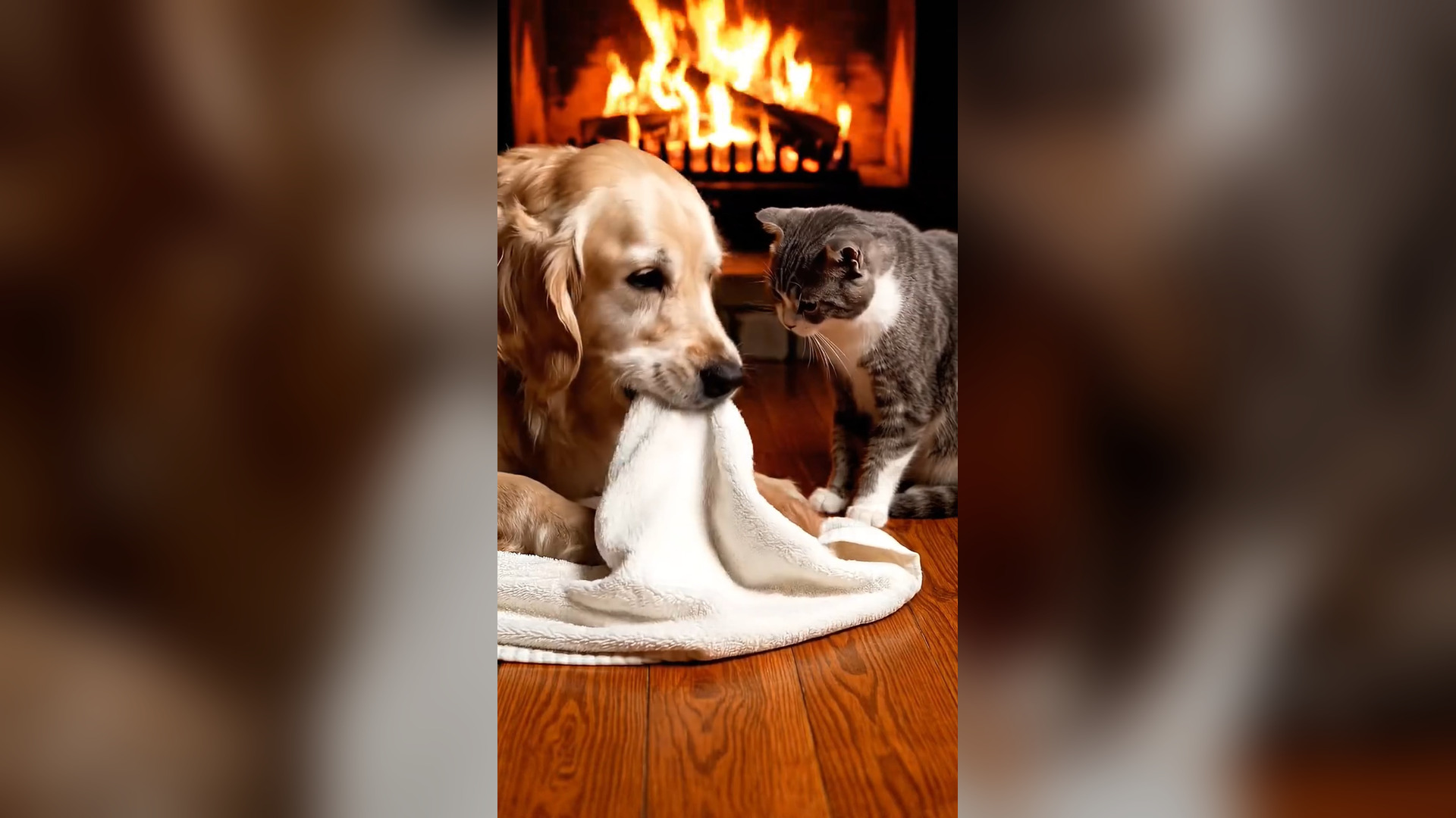 D2705004_Dog Kind Heart Saved Freezing Newborn Kitten_part 2
